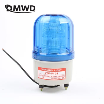DMWD AC220V LTE-5101 profesinės rodiklis pramonės led atnaujinamų strobe įspėjamoji lemputė led indikatorius Mažmeninės lemputė