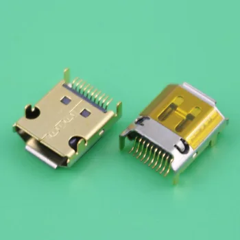 YuXi micro Mini USB 10 pin jungtis jack 10P moterų USB, 10-pin lizdo prijunkite įkrovimo lizdas