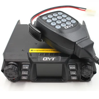 QYT KT-980Plus Dual Quad Band ekranas 75 W Automobilių Kamieno FM Mobilus Transiveris Du Būdu Radijo Atnaujinti versiją KT-UV980