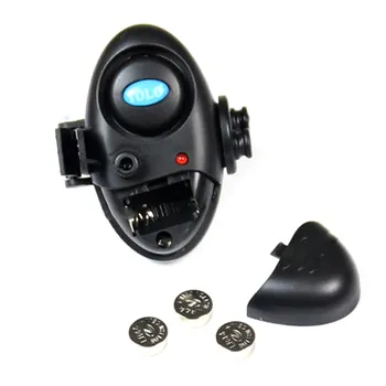 Lauko Elektroninių LED Žibintai Akustinė Audio Signalo Rodikliai Rezervo meškere Žibintai, Žvejybos Reikmenys, Žvejybos Įrankiai