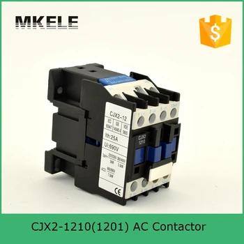 AC Kontaktoriaus 220V, 380V 12A 3P+NO/NC Ac Elektros 3 Polių Ac Vienetas 3 Etapas Pagaminti Kinijoje CJX2-1201