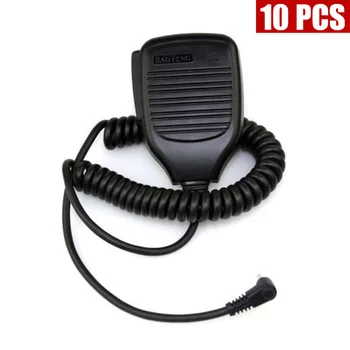 XQF 10VNT Nešiojamą Mikrofonas, Garsiakalbis, Mikrofonas, Skirtas Baofeng UV-3R Walkie Talkie Nuotolinio Garsiakalbis Mikrofonas