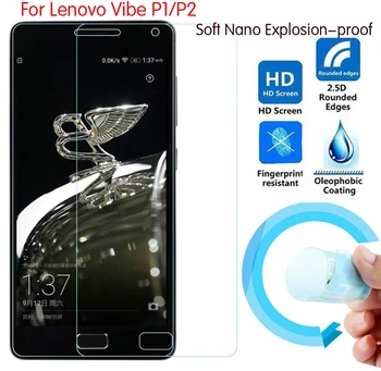 Minkštas Sprogimų Nano Apsaugos Plėvelė, Folija, Lenovo Vibe P2 P1 Screen Protector Ne Grūdintas Stiklas