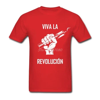 Che Guevaros Marškinėliai Užsakymą Trumpas Rankovės Prekės ženklo Drabužių Populiarus Gatvės Dėvėti Medvilnės Crewneck XXXL Kuba 3d T Shirts
