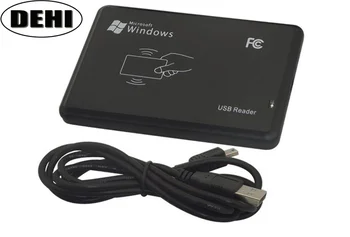 30pcs USB Perskaityti 8 skaitmenų RFID Skaitytuvai Bekontaktis Artumo Smart Card 125KHz EM4100 TK4100 Skaitytuvas