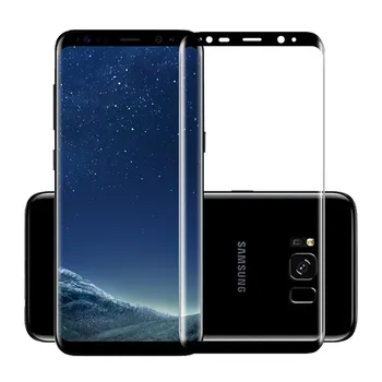 3D Išlenkti Visiškai Padengti Grūdinto Stiklo Samsung Galaxy S8 S9 8 Pastaba S7 Krašto S8 S9 Plus S6 Krašto Screen Protector 9H Stiklo Plėvelės