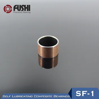SF-1 Oilless Praėjimo Guolių SF1-2515 SF1-2520 SF1-2522 ( 5 Vnt.), SF1 Savaiminio Tepimo Guoliai, Composite