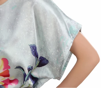 Vasarą Ponios Nightgowns Naujo Dizaino Namų Drabužiai Šviesiai Žalia Sleepwear Nightdress Elegantiška Laisvo Stiliaus Šilko Naktiniai Drabužiai Pižamą