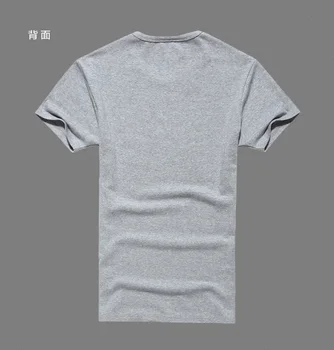 2018 naujas Vyrų trumpomis rankovėmis t-shirt vyrai kietas medvilnės kultūrizmo marškinėliai atsitiktinis viršūnės vasarą Vyrai, O-kaklo Garsaus Prekės ženklo