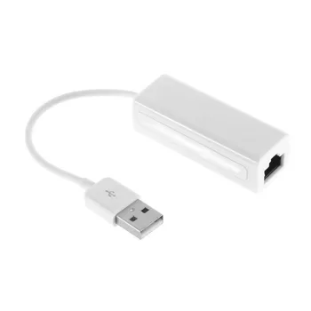 USB 2.0 Ethernet Adapter 100 mbps USB 2.0 į RJ45 Lan Tinklo Ethernet Adapterio plokštę, Skirtą 