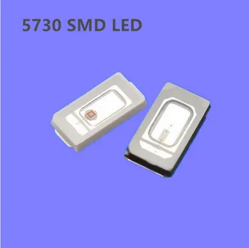 100pcs5730 5630 SMD LED Lustu Mėlyna/Raudona/ Žalia/Geltona/oranžinė/balta Ultra Ryškus LED Šviesos Diodų Lempos Paviršinio montavimo Karoliukai