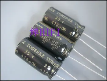 50pcs ELNA originalus TONEREX vario pin garso kondensatorius 35v470uf 12.5x25 nemokamas pristatymas