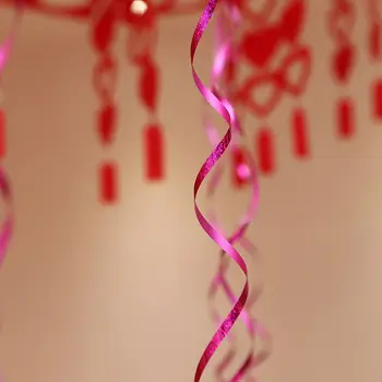 Naujas 100 kieme lazerio kaspinais, vestuvių balionai, kaspinai children 's gimtadienis, vestuvės balionai