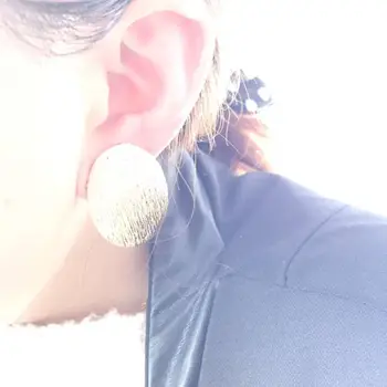 Naujas ear clip/perdėti mados mielas elipsės linijos auskarai ausies segtukas moterų papuošalai festivalio metu šalis