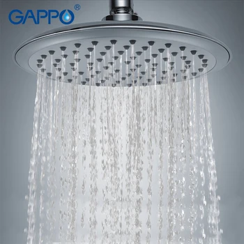 Gappo 1Pc Aukščiausios Kokybės Kritulių Viršuje Purškimo vonios kambarys accessoriess dušo galvutės, ABS chromuotas G14