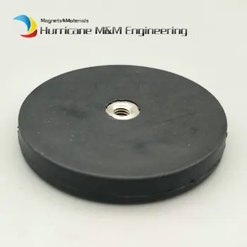 1 pakelis Montavimo Magnetinis Diskas Dia 43mm LED Šviesos Valdos Dėmesio Turėtojas vidiniu Sriegiu NdFeB Magnetai, Stiprūs Neodimio Magnetas
