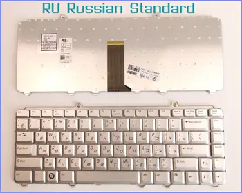 Rusijos RU Versija Klaviatūra Dell PP14L PP22L PP25L PP26L PP28L PP29L PP41L A071 Nešiojamas Sidabro