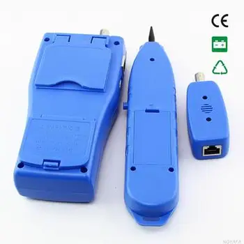 Nemokamas Pristatymas!! NOYAFA NF-308 Mėlyna LAN Tinklo Kabelio Ilgis Testeris RJ11 RJ45 USB BNC Kabelis bandomųjų ieškiklis