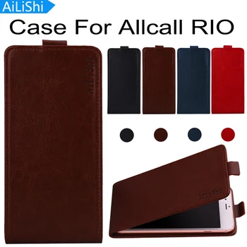 AiLiShi Atsargų Allcall RIO Atveju 4 Spalvų Aukščiausios Kokybės Apversti PU Oda Atveju Išskirtinės Specialios Telefono Padengti Oda+Stebėjimą