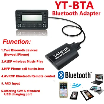 Yatour automobilių skaitmeninis MP3 sąsaja BTA su Nuotolinio valdymo už 