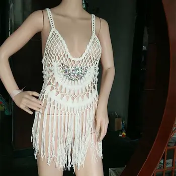Venera Atostogų 2018 nėrimo maudymosi kostiumėliai, diamond seksualus bikini moterims push up bqiuini suknelė padengti ups