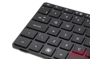 Juodos spalvos rėmelis HP EliteBook 8460P 8460 6460P 6460B nešiojamojo kompiuterio klaviatūra