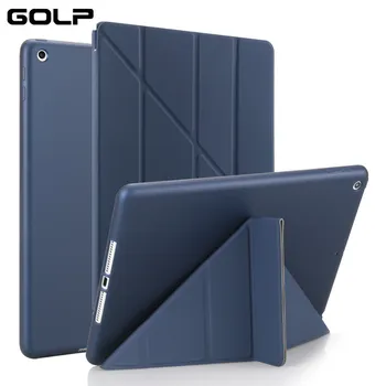 Case Cover for iPad 9.7 2017, GOLP PU Odos Magentic Smart Cover 