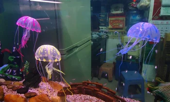 Žėrintis Poveikis Ryškus Medūzos už Akvariumo Žuvų Bakas Baseinas Ornamentas, Papuošimas