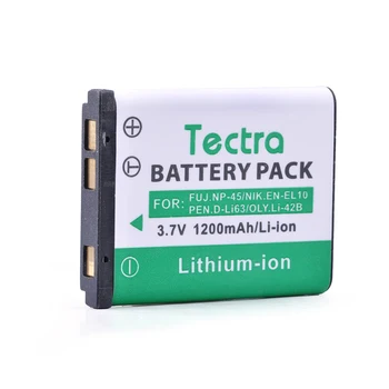 Tectra 1 VNT Li-42B Li 42B Li42B Li-40B Įkrovimo Baterija (akumuliatorius skirtas OLYMPUS U700 U710 FE230 FE340 FE290 FE360 U1040 X915 VR320 VR330