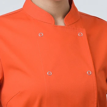 Virėjai, virtuvės spalvos aukštos kokybės virėja uniformas uk drabužių moterų restoranas virėjų drabužiais ponios chefwear nemokamas pristatymas