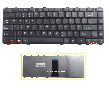 SSEA Naujas nešiojamas US Klaviatūra Lenovo Ideapad Y450 Y450A Y450G Y550 Y550A Y550P Y460 Y560