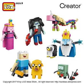 LOZ Mini Bloko Pav Anime Asamblėjos Modelio Blokai Nustatyti Lėlės Plytų Žaislas Vaikams Dovanų Plytų Pastatytas Kūrėjų Animacinis 