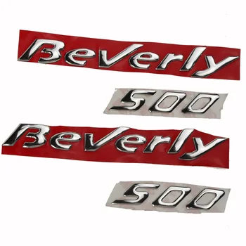 KODASKIN Motociklo 3D Pakelti Emblema Lipdukai, Decal Piaggio Beverly 500