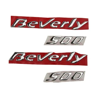 KODASKIN Motociklo 3D Pakelti Emblema Lipdukai, Decal Piaggio Beverly 500
