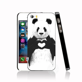 HAMEINUO Meno Juokinga Panda mobilųjį telefoną Padengti atveju, 