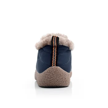 SUROM Naujos prekės iš aukštos kokybės pliušas šilti vyriški žieminiai batai vandeniui atspari batviršio medžiaga vyrų sniego batai vyrams Laisvalaikio Bateliai