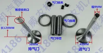 Nemokamas pristatymas S195 S1100 Cilindro galvos, atsarginės dalys, įsiurbimo vožtuvas kostiumas Changchai Changfa Kinijos prekės