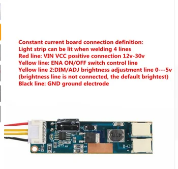 Nemokamas pristatymas 19 colių Plačiaekranis LED lempos ryškumas reguliuojamas LCD LED ekrano atnaujinimo rinkinys 425MM