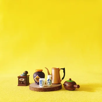 1pcs arbatos puodelio/virdulys/vyno butelis/miniatiūros indai/mielas/pasakos sodo gnome/samanų terariumai, dekoras/bonsai/statulėlės/doll house