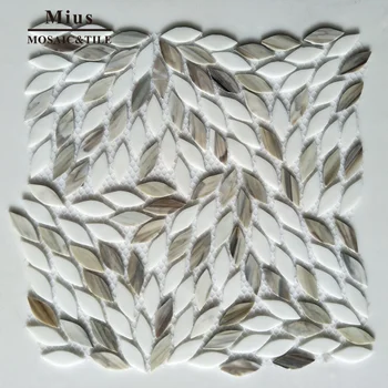 Tiffany stiklo plytelių dizainas lapų modelio užsakymą mozaikos dizainas