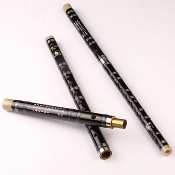 SUERTE 3 Metų Bambuko Fleita Profesinės C D E F G Tonas Fizinis arba Juodos Spalvos Woodwind Muzikos Instrumentai Gera Pradedantiesiems