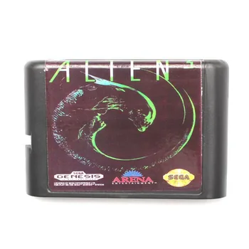 Alien 3 16 bitų MD Žaidimo Kortelės Sega Mega Drive Genesis