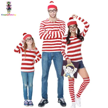 Kur Wally Waldo Kalėdų Išvakarėse Suaugusiųjų Vyrų/Moterų Šeimos Marškinėliai Kalėdų Kostiumai helovinas kostiumas Berniukams ir Mergaitėms