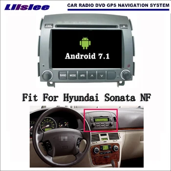 Android 7.1 2G RAM Hyundai Sonata NF 2006-2008 m. Automobilio Radijo Garso ir Vaizdo Multimedijos DVD Grotuvas, WIFI DVR GPS Navi Navigacijos