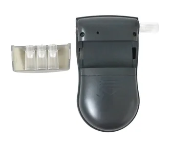AT818S Policijos Skaitmeninis Alkoholio Kvapą Analizatorius Detektorius Breathalyzer Testeriai Bandymo automobilis-detektorius alcoholmeter su 10vnt kandikliai