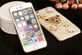 XINGDUO iphone 6s atveju Bling Leopard 