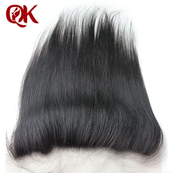 QueenKing Plaukų Brazilijos Remy Plaukai Šilkiniai Tiesiai 13X4 Nėriniai Priekinio Uždarymo Prieš Nupeštos Plaukų Linija Natūralių Žmogaus Plaukų Spalva
