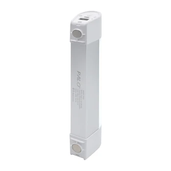 Nešiojamas USB Įkraunamas LED Žibintuvėlis Lauko Selfie Galia Banko 2x18650 Baterijos Banko Įkrauti Mobiliuosius Telefonus Su Magnetinėmis