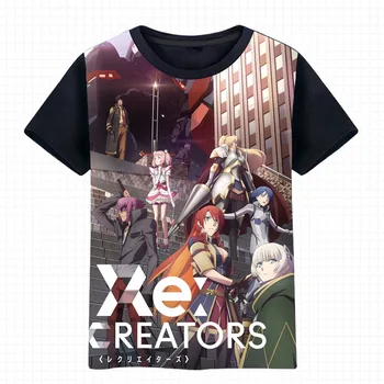 Naujas Anime Vasaros T-shirt iš Naujo Kūrėjai marškinėliai Cosplay Viršūnes Vyrų Atsitiktinis Spausdinimo Tees