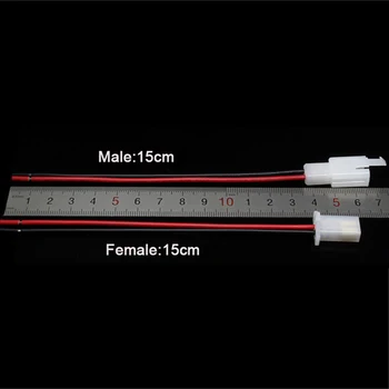 5vnt/set 2/3/4 Pin Male Female Kištuko Automobilių Galinių Laido Jungties Blokuoti Lizdas 2,8 mm